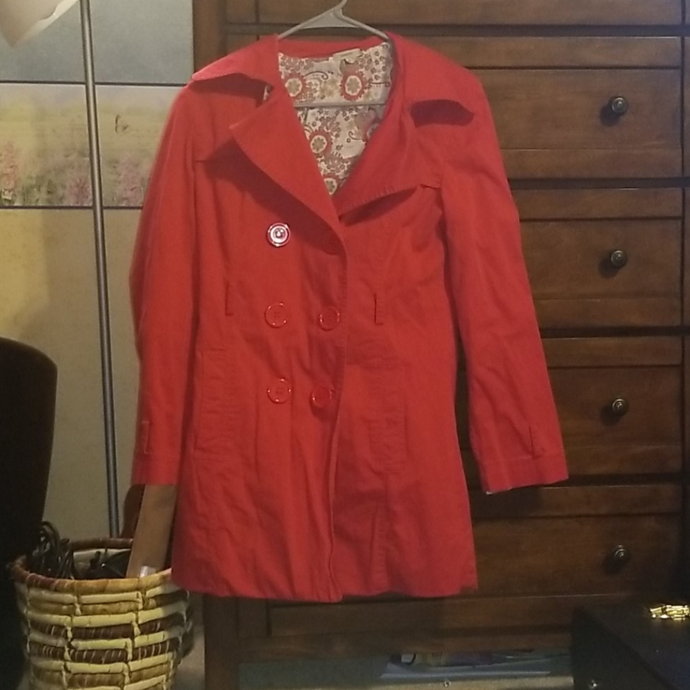 Red Sashimi Coat